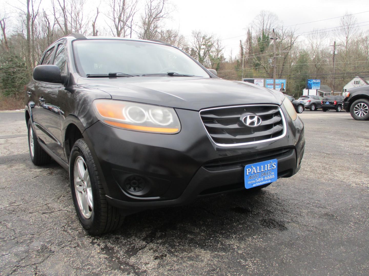 2010 BLACK Hyundai Santa Fe (5NMSG3ABXAH) , AUTOMATIC transmission, located at 540a Delsea Drive, Sewell, NJ, 08080, (856) 589-6888, 39.752560, -75.111206 - Photo#10